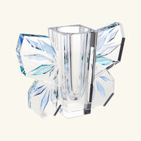 reflections copenhagen lucie butterfly vase blue