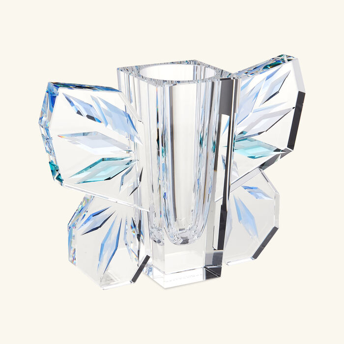 reflections copenhagen lucie butterfly vase blue