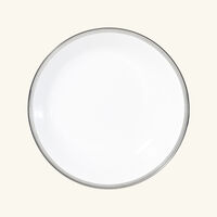Maille Platine Serving Bowl White 24cm bernardaud maille platine serving bowl white 24cm