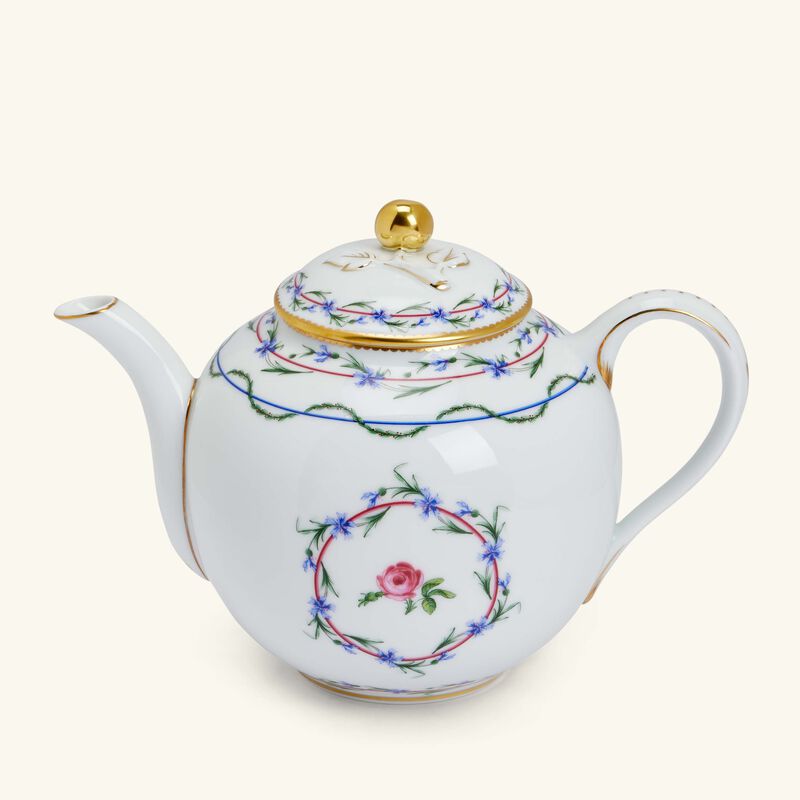 Le Gobelet Du Roy Tea Pot White bernardaud le gobelet du roy tea pot white