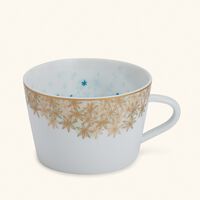 Feerie Michael Cailloux Tea Cup & Saucer Blue bernardaud feerie michael cailloux tea cup saucer blue