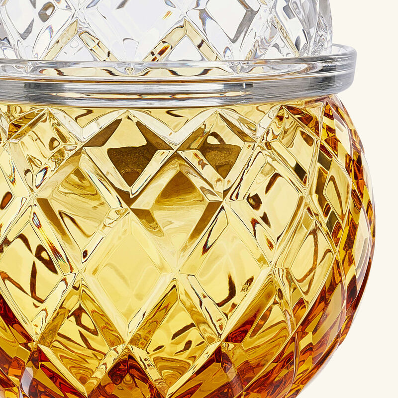 مبخرة بابا مع قاعدة باللون العنبري large