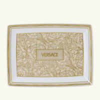 versace barocco beige serving platter 18 cm