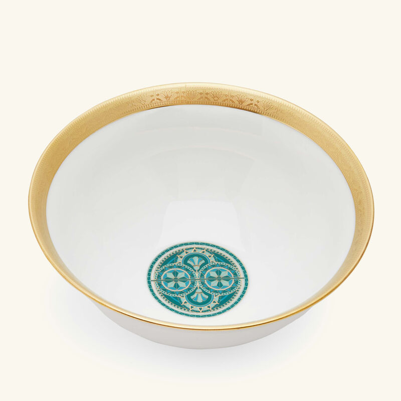 haviland r ves du nil soup bowl green set of 2