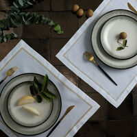 Silver Rosely Linen Set catherine denoual silver rosely linen set