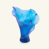 Arum Vase Medium Blue daum arum vase medium blue