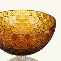 Metamorphosis Footed Centerpiece Yellow Medium mario cioni c metamorphosis footed centerpiece yellow medium