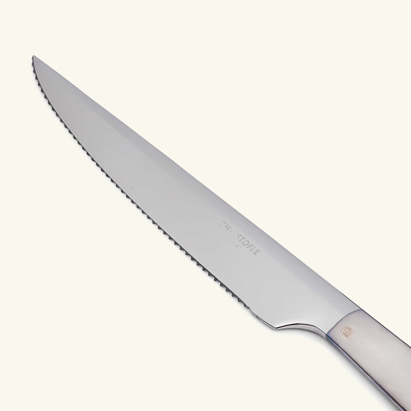 Infini Steak Knife Silver Plated christofle infini steak knife silver plated
