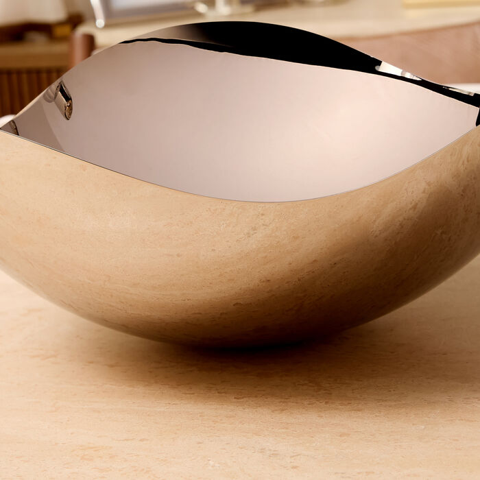 georg jensen bloom serving bowl clear