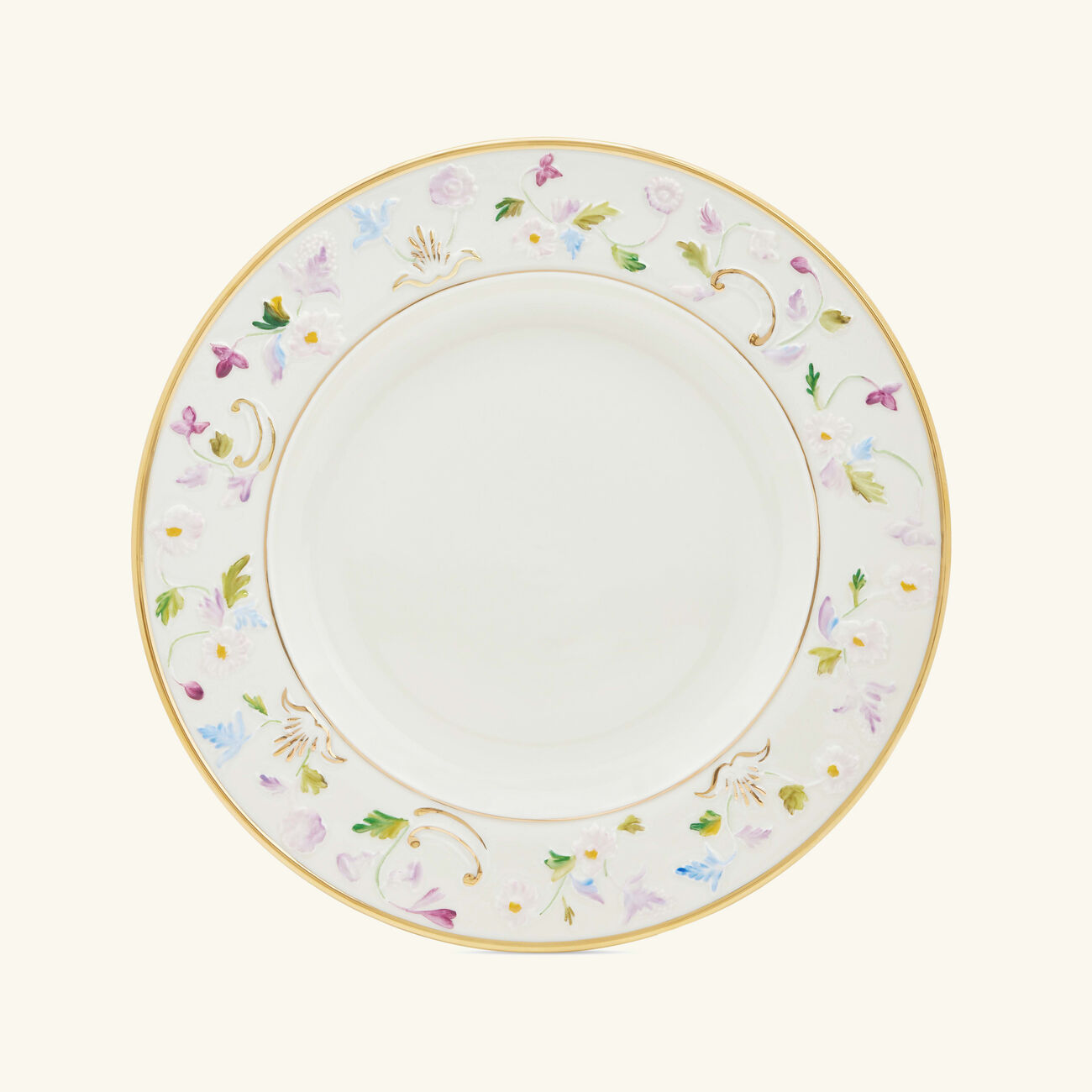 villari taormina dinner plate white 25cm