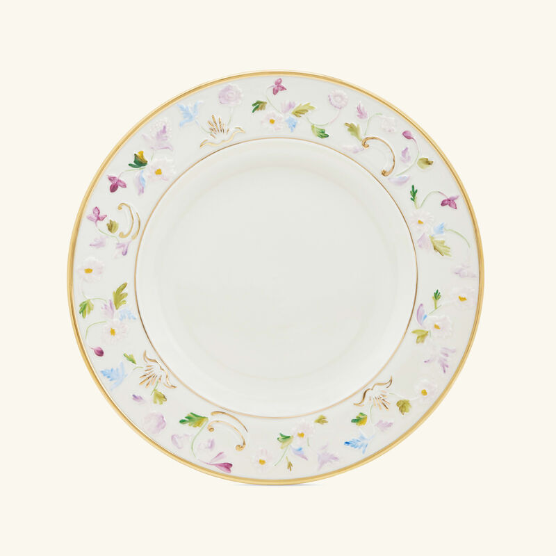 villari taormina dinner plate white 25cm
