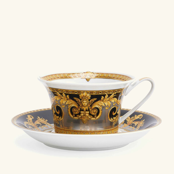 versace prestige gala tea set black