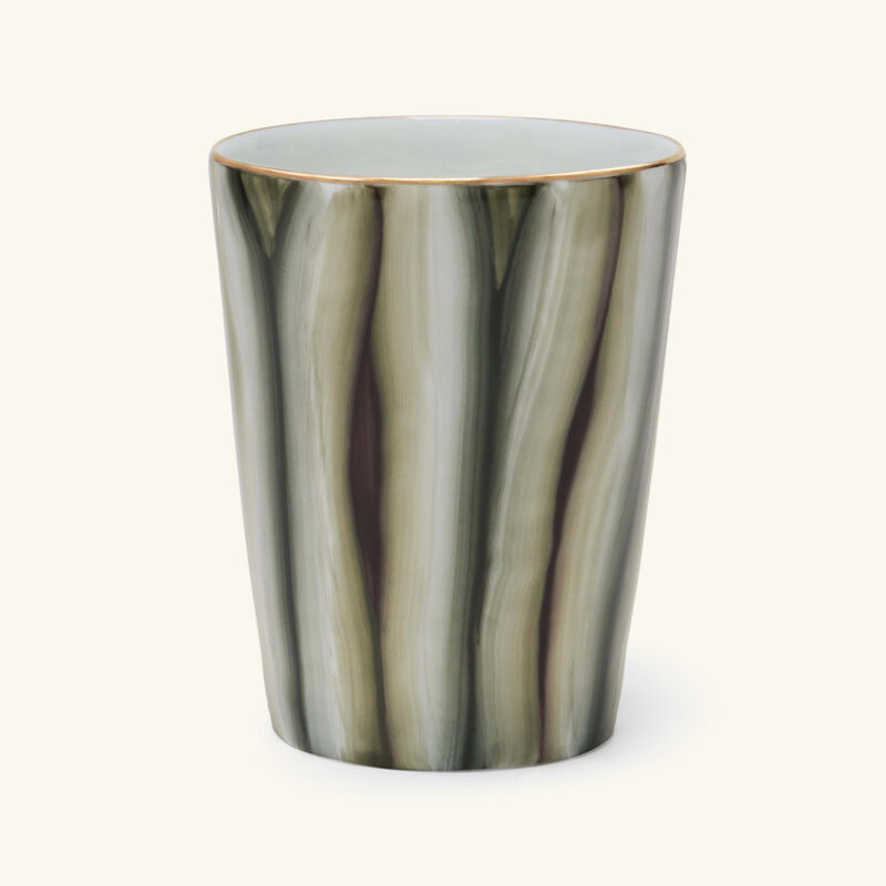 Handpainted Drinking Glass Green marie daage handpainted drinking glass green