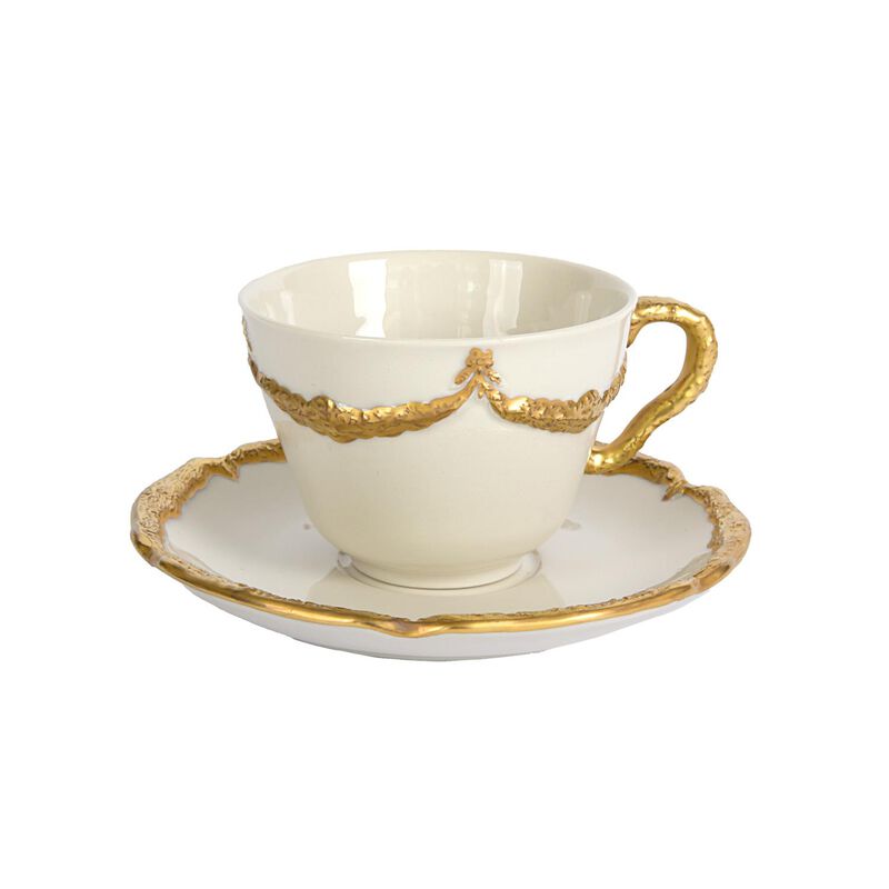 Empire Tea Cup and Saucer, large