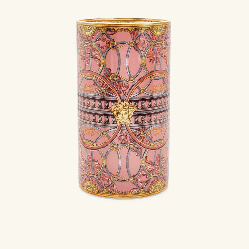 فيرساتشي مزهرية سكالا ديل بالاتزو روزا متوسطة وردية