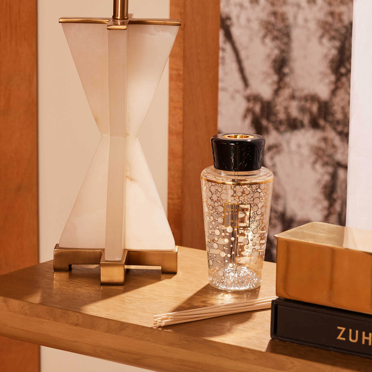 باوباب موزع العطر بيرلز أبيض 500 مل