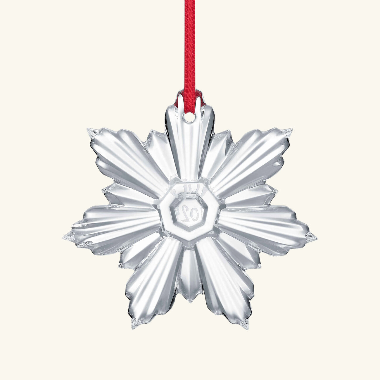 baccarat noel ornament 2025 mini clear