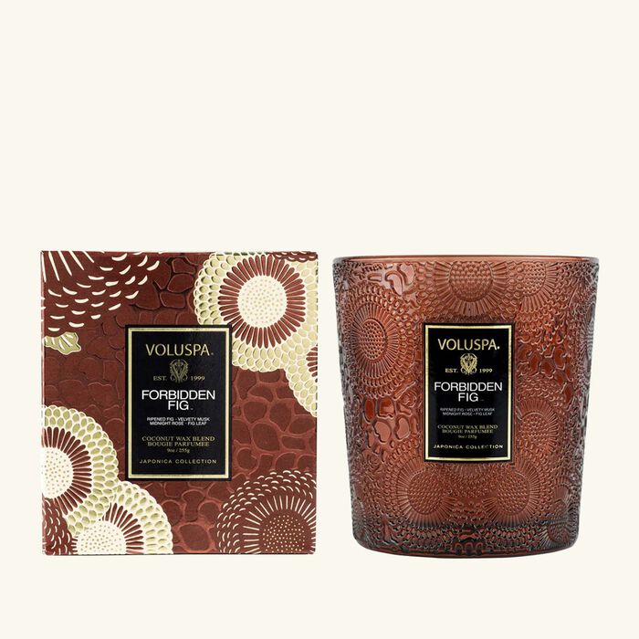 voluspa forbidden fig candle