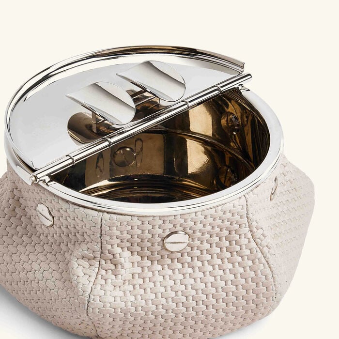 giobagnara laurence bean bag ashtray small white