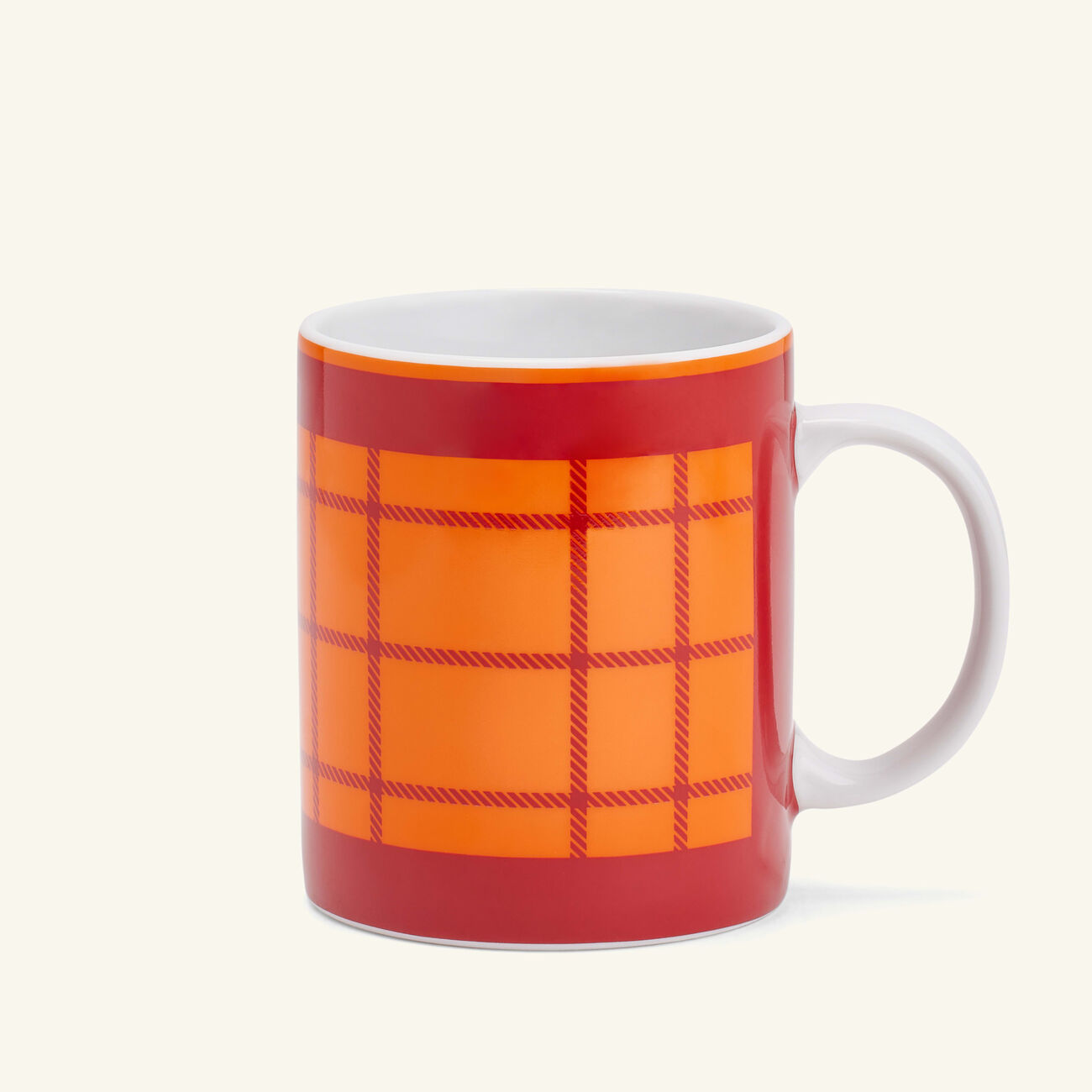 etro tartan mug red