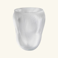 lalique alize vase large clear