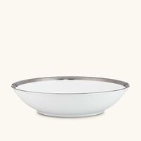 Maille Platine Soup Plate White 19cm bernardaud maille platine soup plate white 19cm