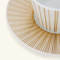 bernardaud sol coffee cup saucer gold