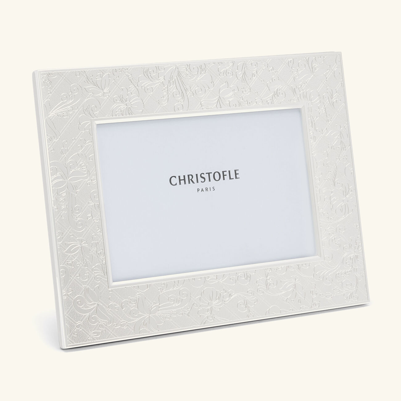 christofle jardin d eden picture frame silver 10x15cm