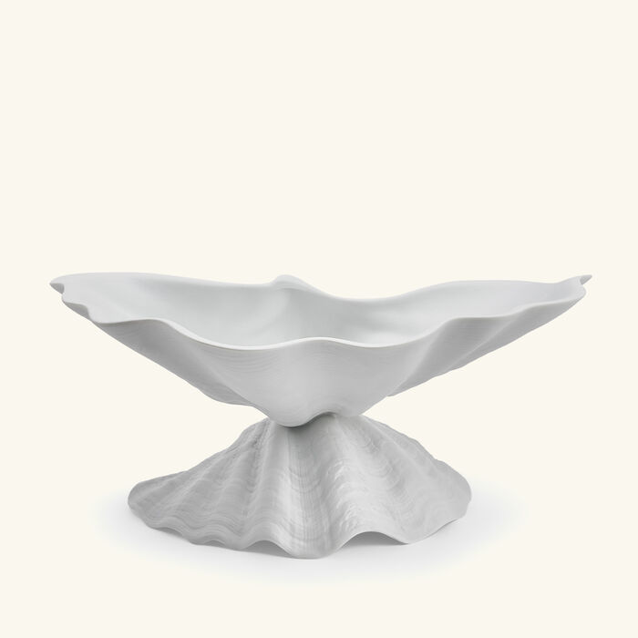 l objet neptune centerpiece large white
