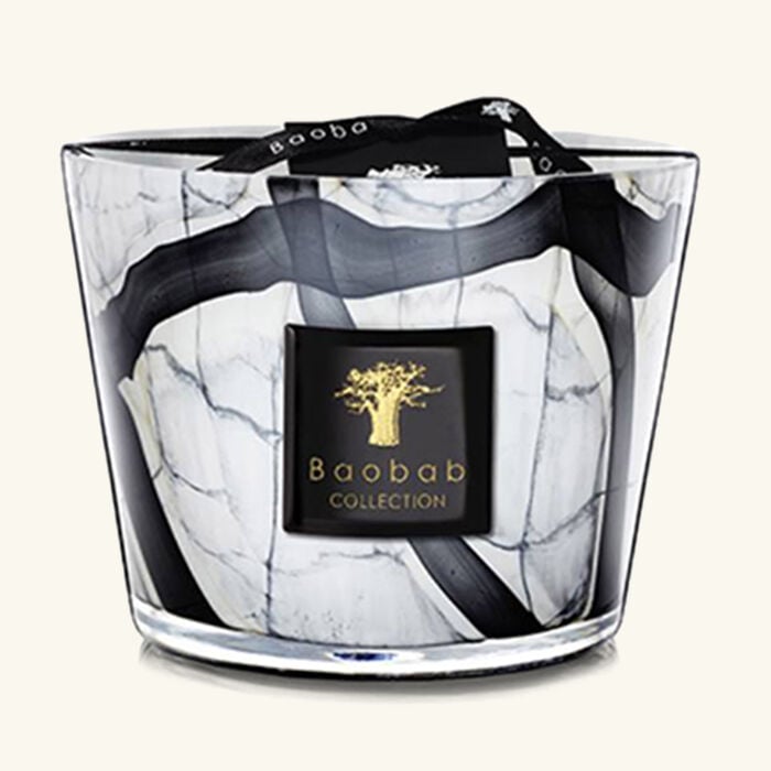 baobab collection stones marble candle max 10