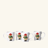 Haven Polo Bear Mug White Set Of 4 ralph lauren home haven polo bear mug white set of 4