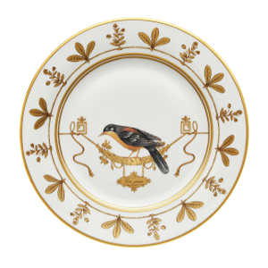 Soup Plate Volière Cou Jaune, medium