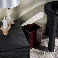 ralph lauren home hilding waste basket brown
