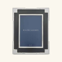 ralph lauren home grafton picture frame black 12x17cm