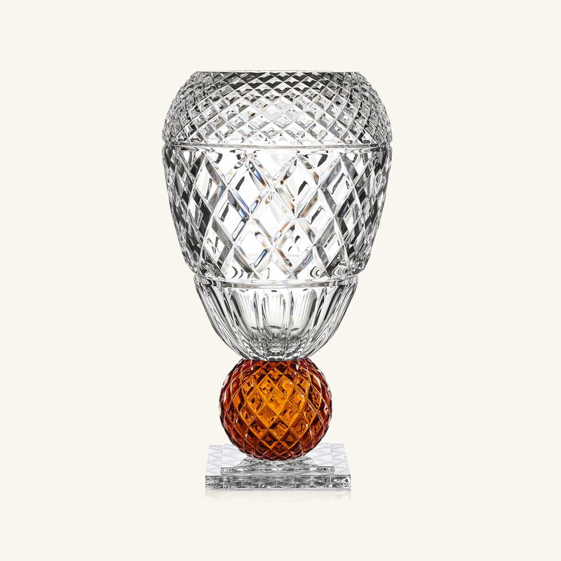 Katherine Curved Vase Large Clear mario cioni c katherine curved vase large clear
