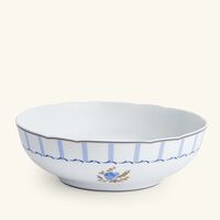 bernardaud brocante salad bowl blue 25cm