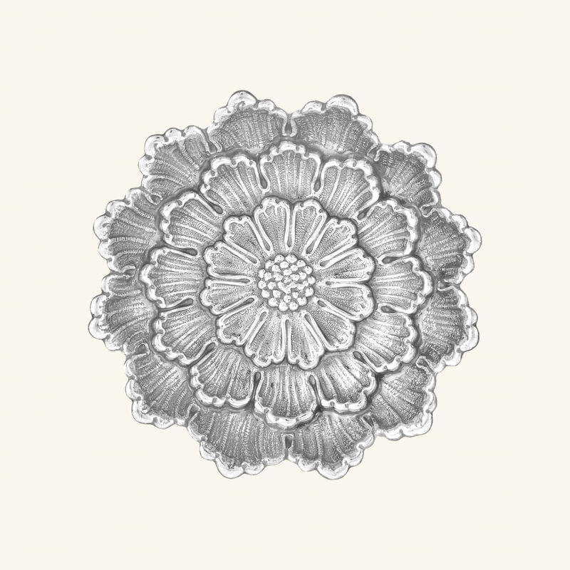 buccellati dahlia flower bowl small silver