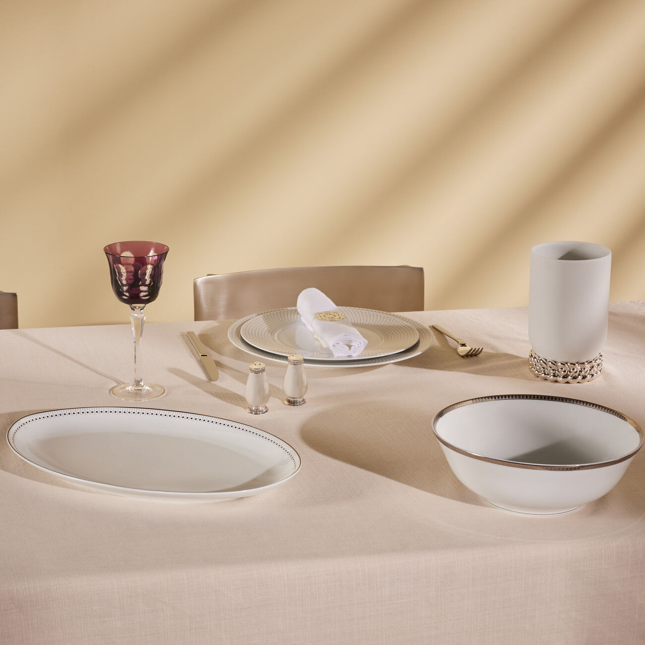 christofle kawali wine glass purple