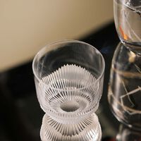ruckl heroine rei drinking glass clear
