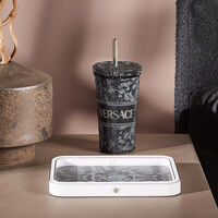 versace barocco crystal travel cup black