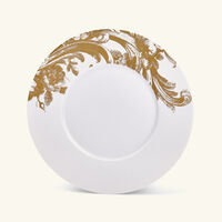 haviland stanislas dinner plate round gold 29cm