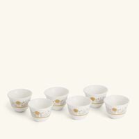 Hayat Arabic Coffee Cup Gold Set of 6 dimlaj hayat arabic coffee cup gold set of 6