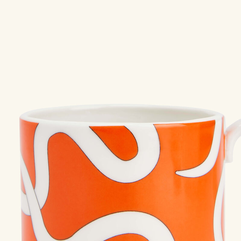 jonathan adler eden mug orange set of 4