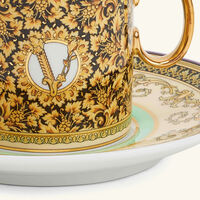 versace barocco mosaic coffee cup pattern