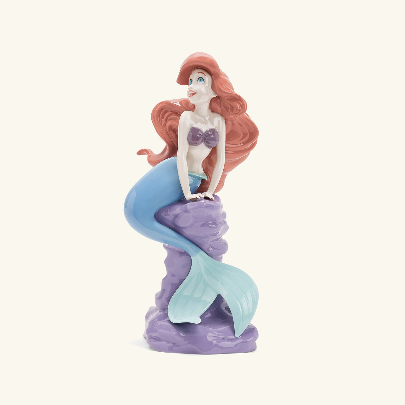lladro ariel sculpture small blue