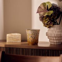 Gala Soleil Tumbler with Candle Large bernardaud gala soleil tumbler with candle large