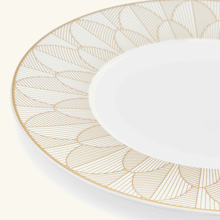 christofle malmaison imp riale dinner plate round gold 27cm