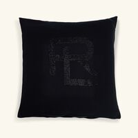 ralph lauren home modern thoroughbred hawthorne throw pillow black
