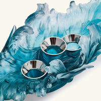 daum maya candelabra blue