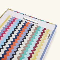 missoni home riverbero tray rectangluar large multicolor
